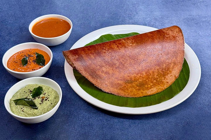 Ghee Pudi Masala Dosa