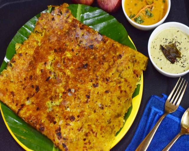 Rava Onion Dosa