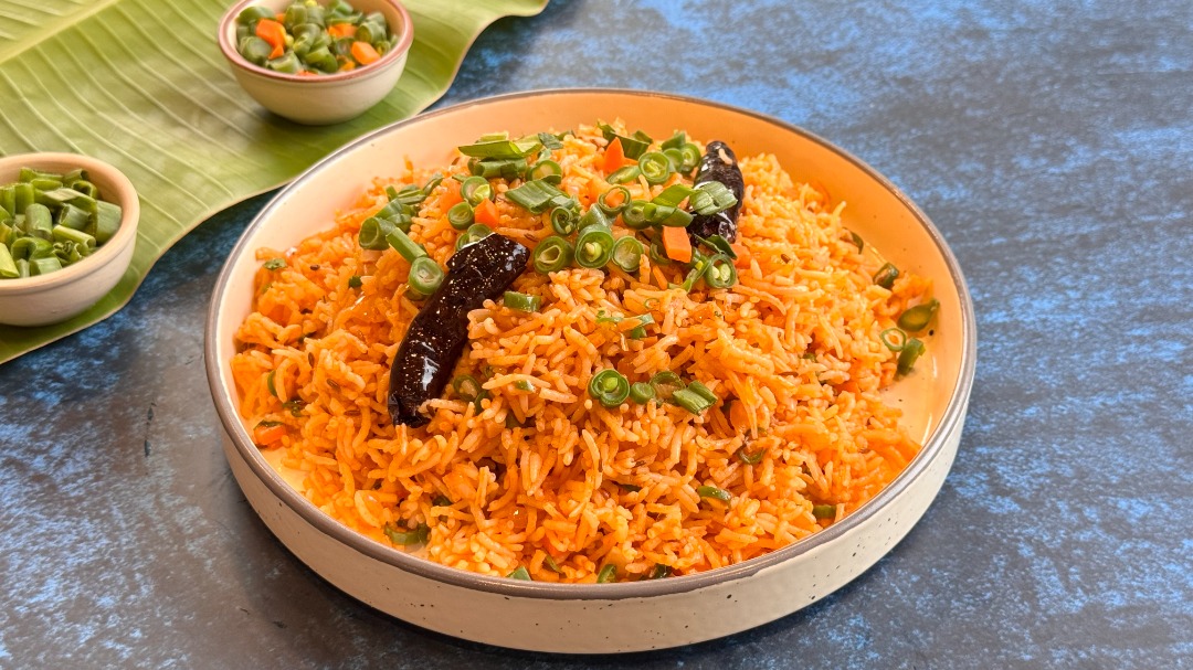 Schezwan Veg Fried Rice