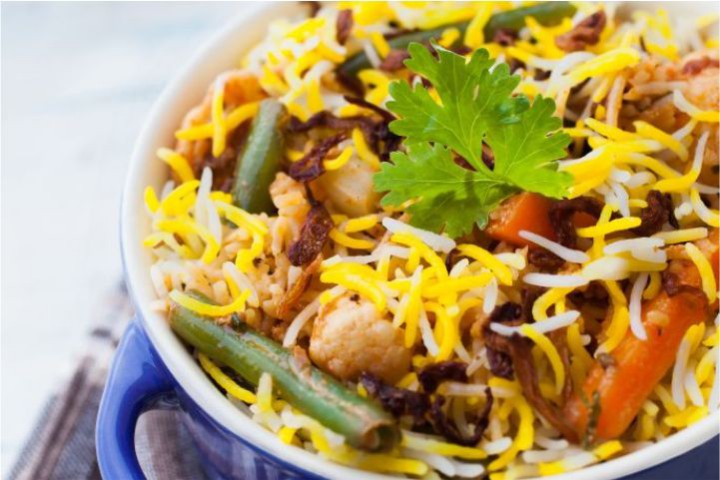 Hyderabadi Veg Dum Biryani