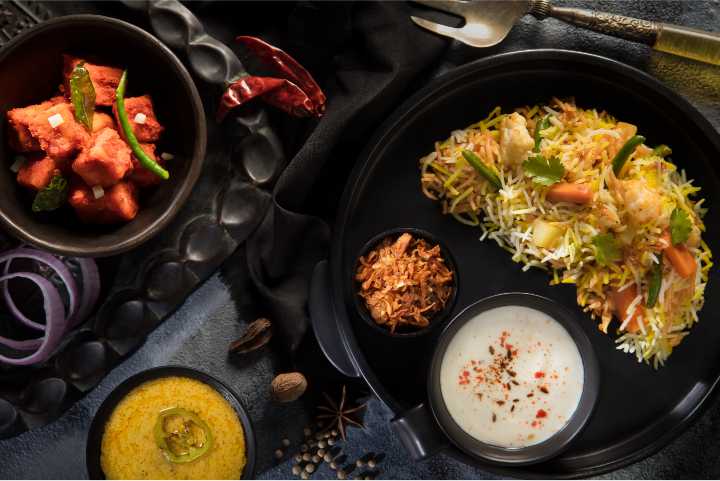 Veg Biryani Combo (Save upto Rs.70/-)