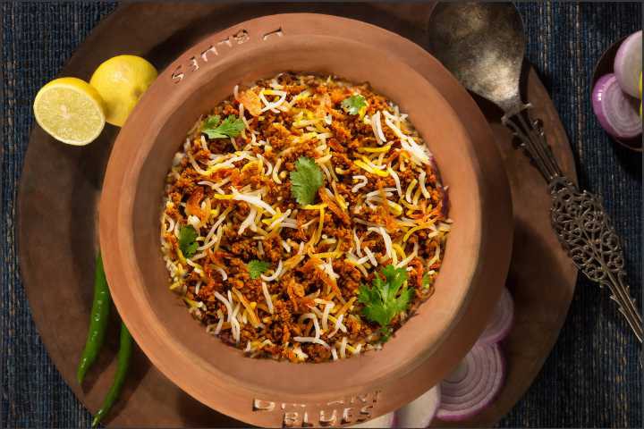 Keema Biryani Handi