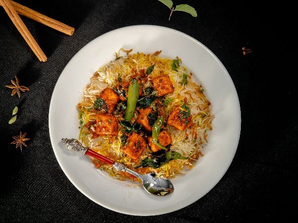 Fiery Paneer 65 Biryani (Serves 1)