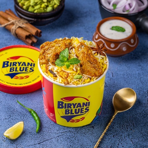 Chicken Dum Boneless Biryani (Bowl 500 Ml) (2 Nos )