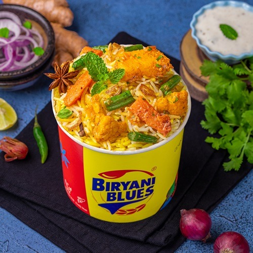 Veg Dum Biryani (Bowl 500 Ml) (2 Nos)
