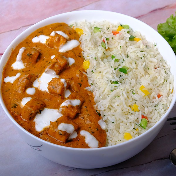 Paneer Curry Rice Bowl