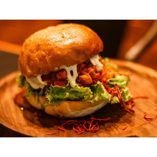 Butter Chicken Burger