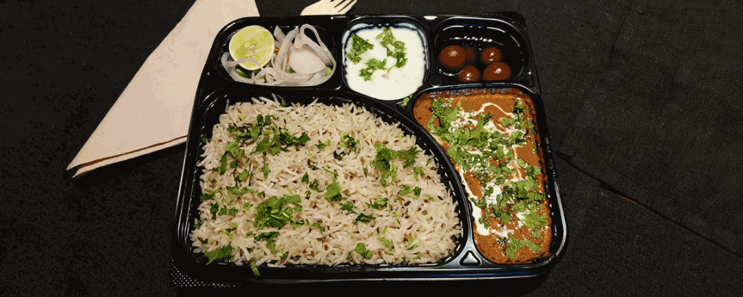AB's Butter Chicken & Jeera Rice Thali