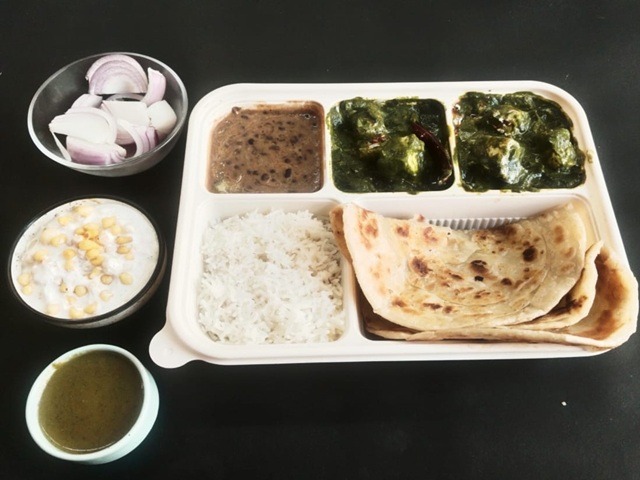 The Shahi Palak Comfort Thali