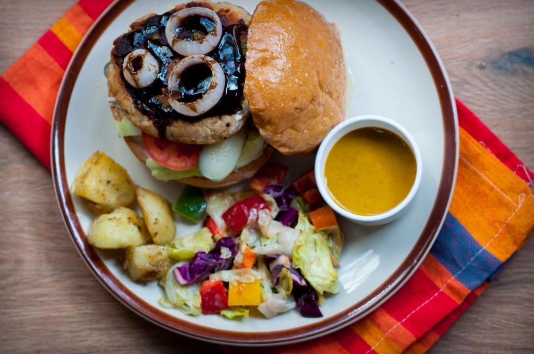 BBQ Chicken Burger