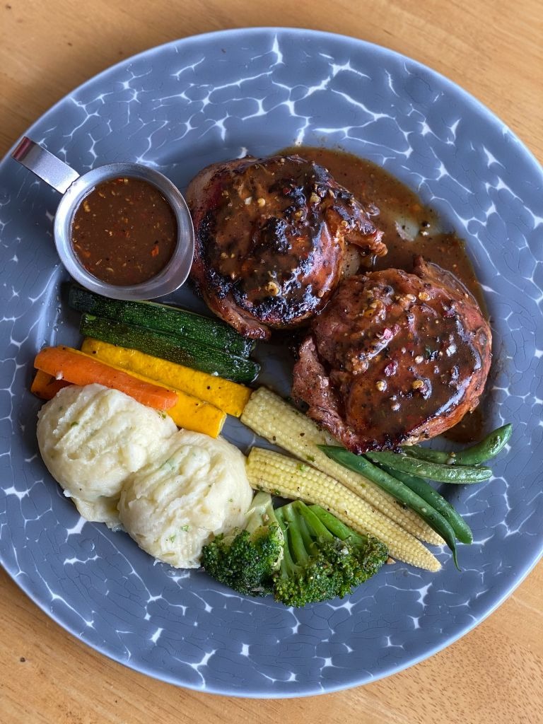 Bacon Wrapped Steak