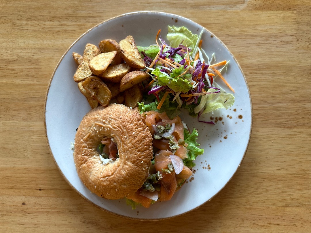 Smoked Salmon Bagel