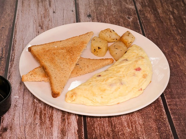Bacon & Cheese Omelette