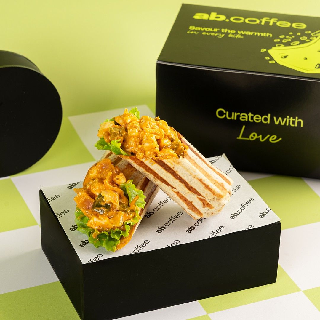 Malai Paneer Wrap