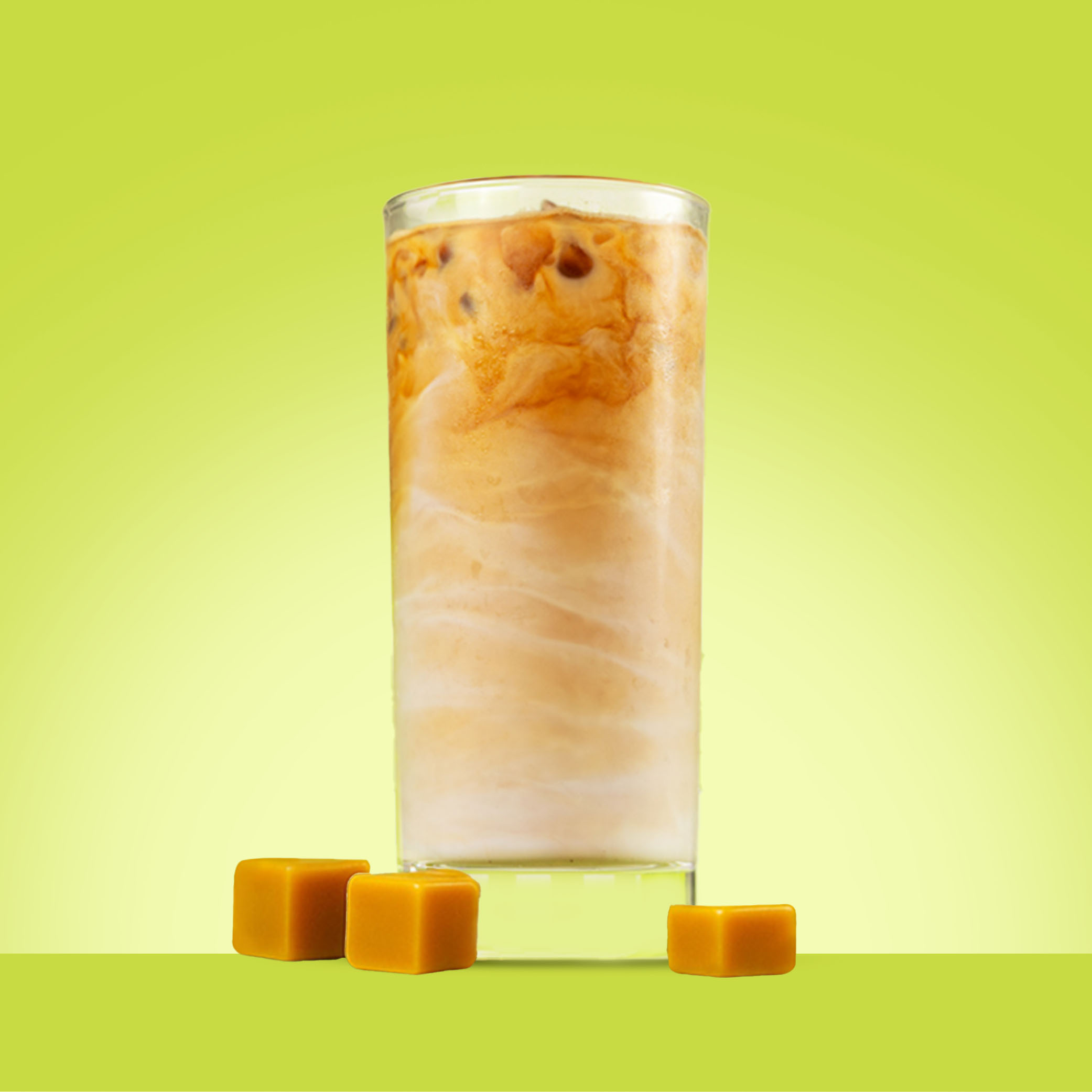 Salted Caramel Iced Latte (Regular)