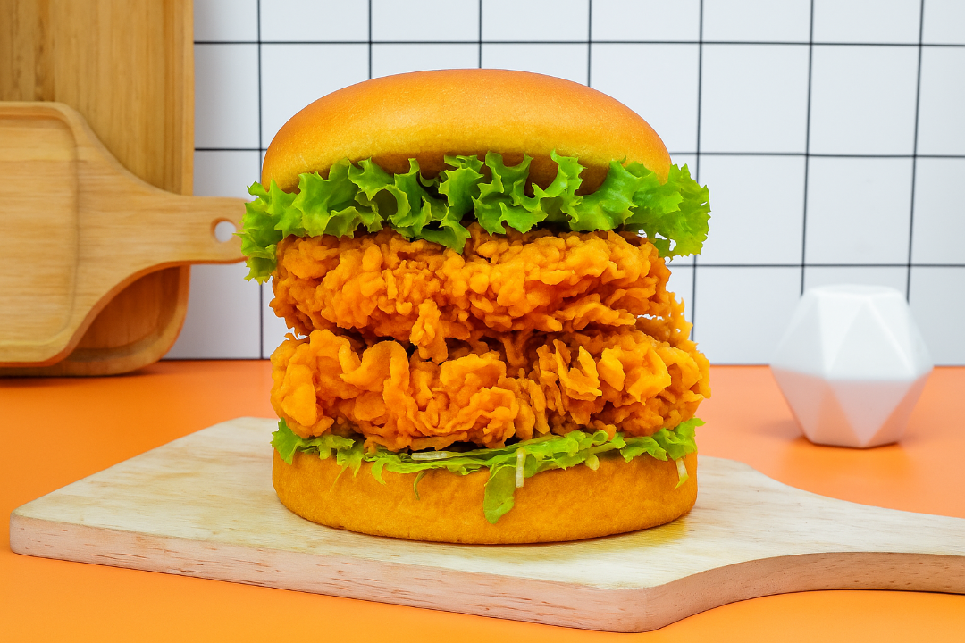 Double Crispy Chicken Burger