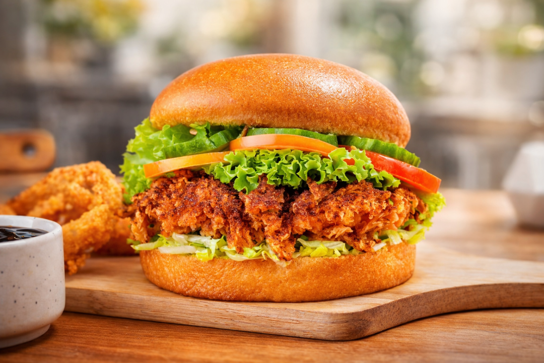 Korean Chicken Burger