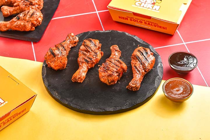 Smoked Grilled Chicken Legs