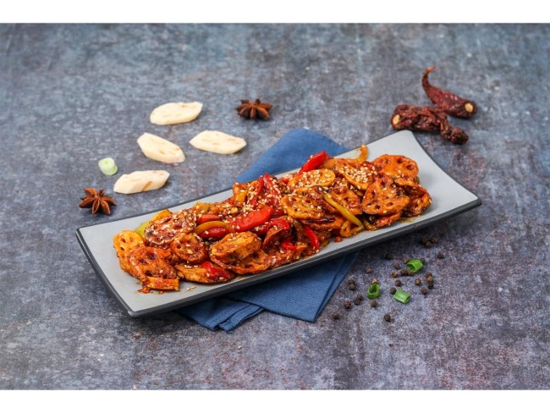 Lotus Stem Honey Chilli