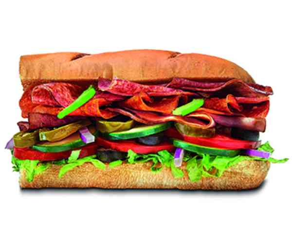 Lamb Pepperoni Sandwich