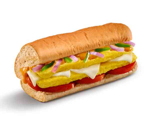 Double Egg N' Cheese Omelette Sandwich