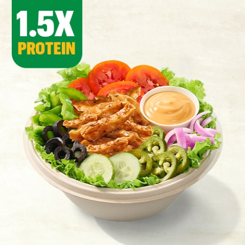 Chicken Teriyaki Salad