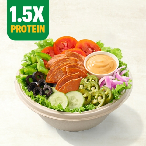 Lamb Pepperoni Salad