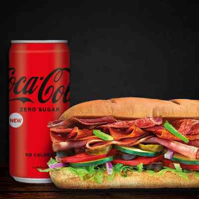 B.M.T. Sandwich (15cm) + Coke(Save 31%)