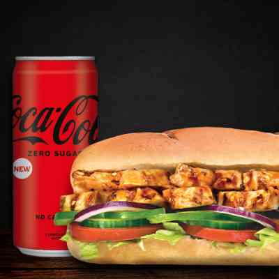 Chicken Teriyaki Sandwich (15cm) + Coke(Save 31%)