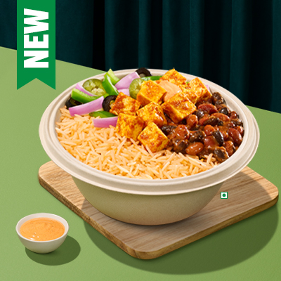 Paneer Tikka Rice Bowl