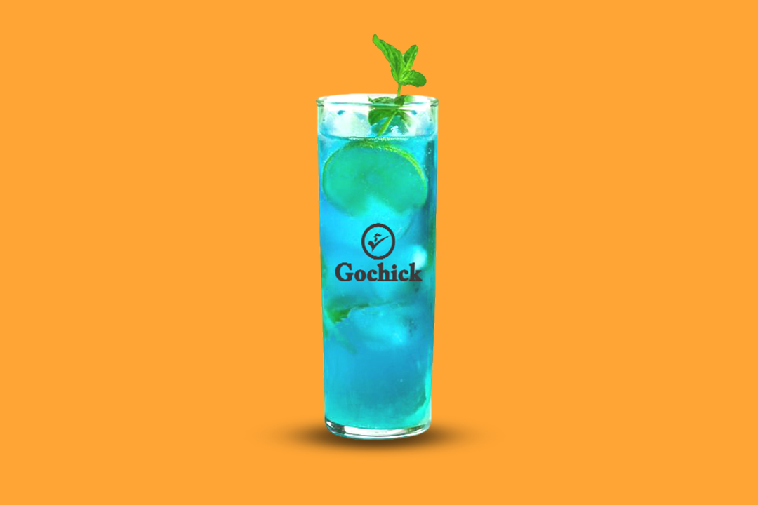 Blue Curaacao Mojito